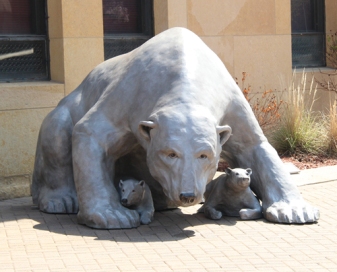 Polar Bear and Cubs DELLORES B. SHELLEDY